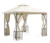 Kerti pavilon sátor 3x3 m, 4 oldalfallal, MultiGarden