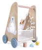 Fa oktató tologató járássegítő mozgatható elemekkel, ECOTOYS