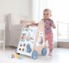 Fa oktató tologató járássegítő mozgatható elemekkel, ECOTOYS