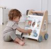 Fa oktató tologató járássegítő mozgatható elemekkel, ECOTOYS