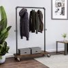 Loft gurulós ruhaszárító állvány