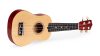 Gyerekeknek való fa ukulele gitár, 4 nylon húr, ECOTOYS