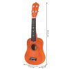 Gyerek fa ukulele gitár, 4 nejlon húr, ECOTOYS