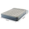 Felfújható kétszemélyes matrac pumpával 203x152 cm Intex 64118ND
