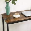 Keskeny magas konyhai bárasztal loft stílusban