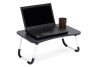 Ágyasztali laptopállvány 60x40 cm – fekete