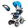 Kék háromkerekű forgatható napellenzővel, strapabíró gumikkal – ECOTOYS