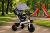 360° forgatható tricikli napellenzővel, szürke ECOTOYS