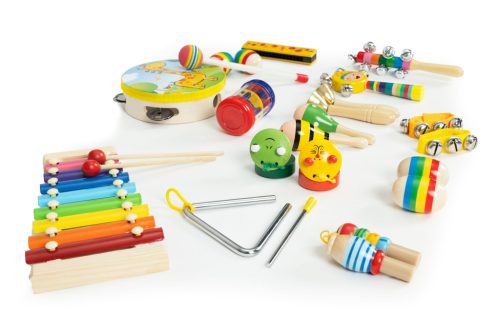 Gyermek hangszerkészlet, 14 darabos, ECOTOYS