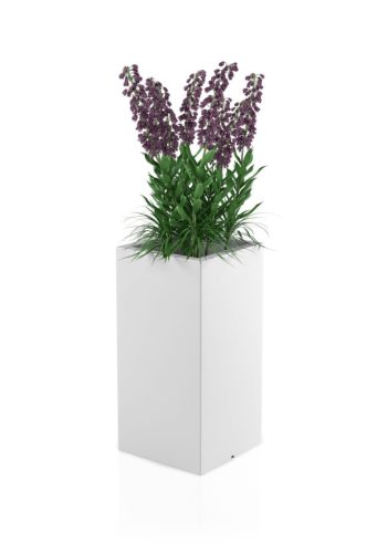 Monumo Tower fehér dizájn kaspó