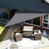 Vízálló napvitorla 5x5x5 m ModernHome – szürke