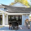 Téglalap alakú vízálló napvitorla 2x3 m ModernHome – szürke