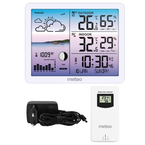 Meteo SP107 időjárás-állomás fehér