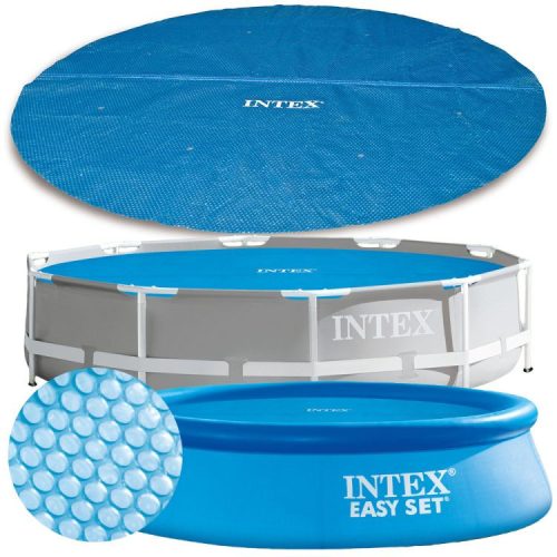 Napelemes fűtőmedence takaró 457 cm 28013 Intex